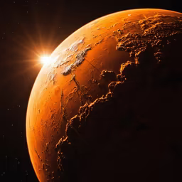 Martian Sunrise Martian Sunrise