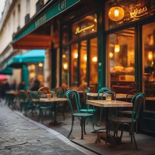 Parisian Cafe Charm