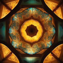 Ornate Ceiling