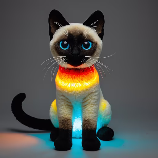 Illuminated Siamese