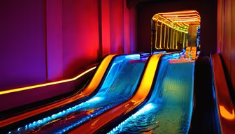 Neon Water Slides Neon Water Slides