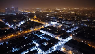 Warsaw at Night