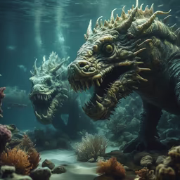 Underwater Dragons Underwater Dragons