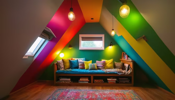 Cozy Attic Nook