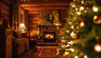 Cozy Christmas Cabin Cozy Christmas Cabin
