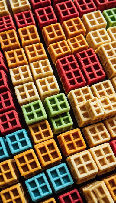 Waffle Rainbow Waffle Rainbow