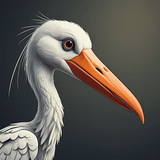 Elegant Heron