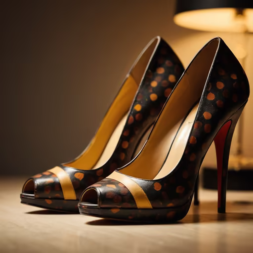 Polka Dot Pumps