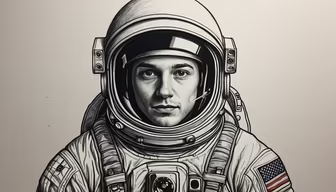 Astronaut Portrait Astronaut Portrait