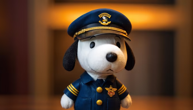 Pilot Snoopy