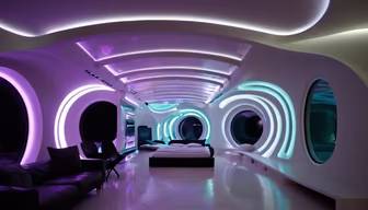 Futuristic Bedroom Futuristic Bedroom