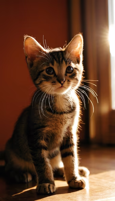 Golden Hour Kitten Golden Hour Kitten