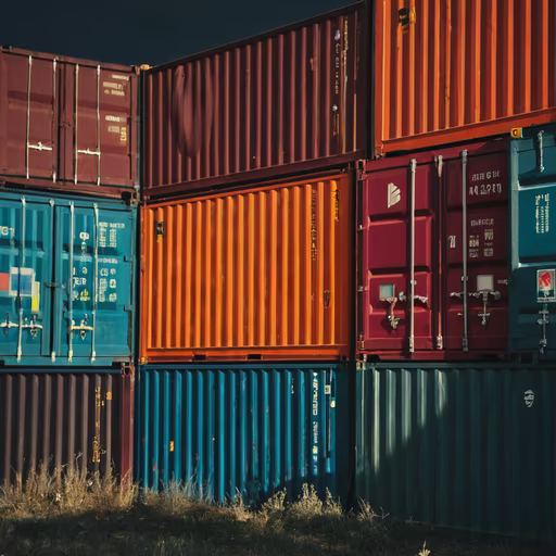 Stacked Containers