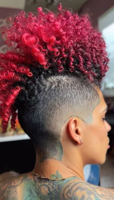 Crimson Curls Crimson Curls