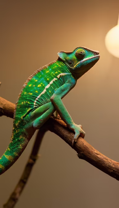 Chameleon Close-Up