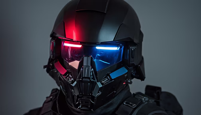 Cyberpunk Soldier