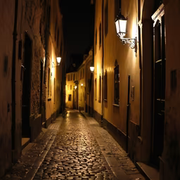 Nighttime Alleyway Nighttime Alleyway