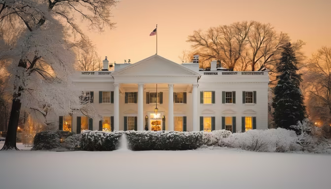 Winter at the White House