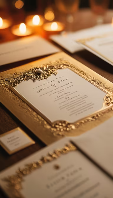 Golden Invitation Golden Invitation