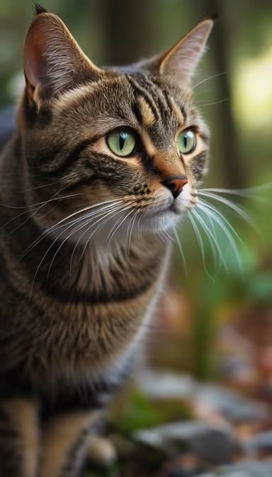 Focused Feline