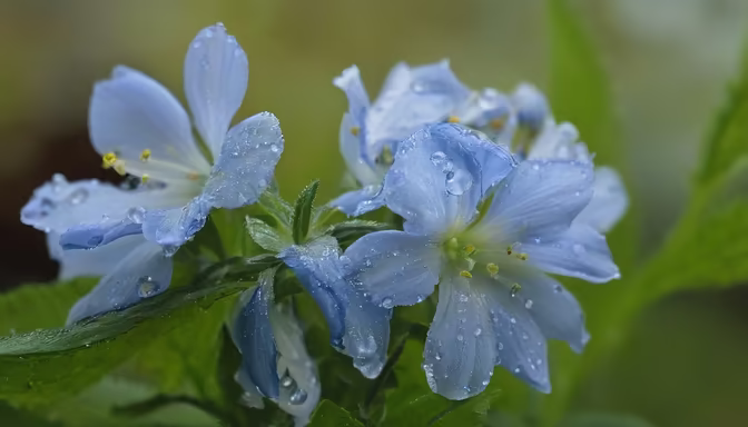 Blue Flowers