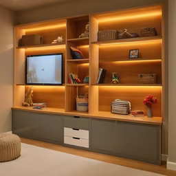 Cozy Entertainment Center
