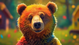 Colorful Bear Colorful Bear