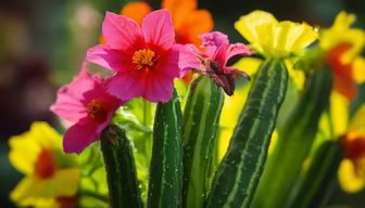 Floral Zucchinis Floral Zucchinis