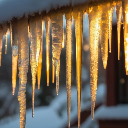 Winter's Golden Touch