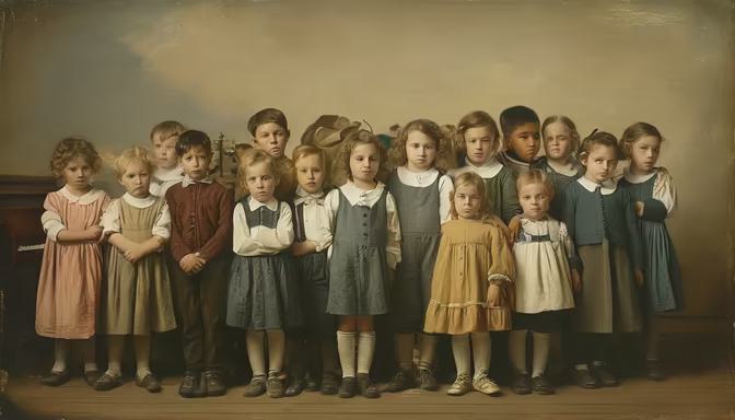 Vintage School Days