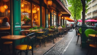 Parisian Cafe Charm
