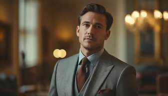Sharp Suited Man