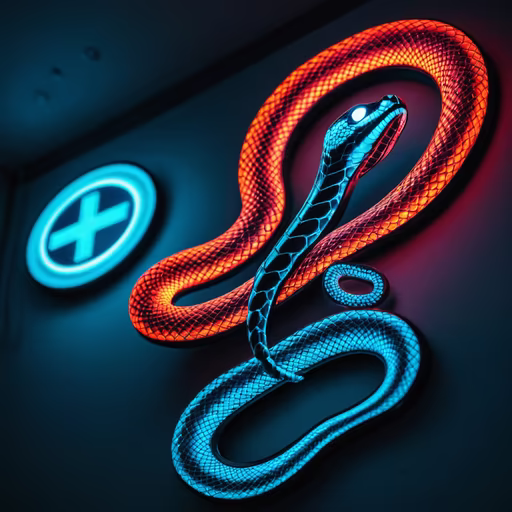 Neon Serpent