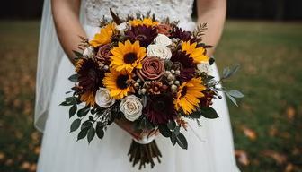 Autumnal Wedding Bouquet Autumnal Wedding Bouquet