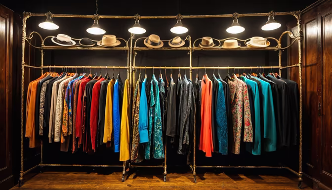 Vintage Fashion Display