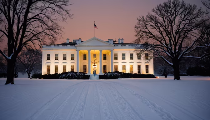 Winter at the White House
