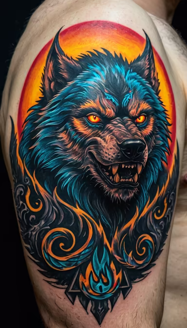 Fiery Wolf Fiery Wolf