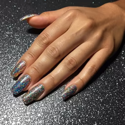 Glitter Nails