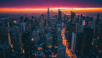 City at Dusk