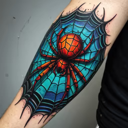 Spider Web Tattoo Spider Web Tattoo