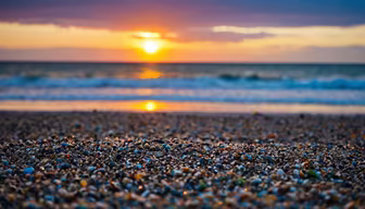 Beach at Sunset Beach at Sunset