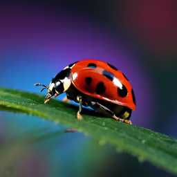 Ladybug on a Leaf Ladybug on a Leaf