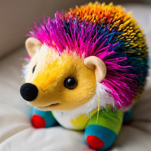 Rainbow Hedgehog