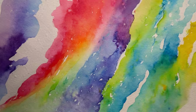 Watercolor Rainbow