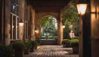 Tranquil Courtyard
