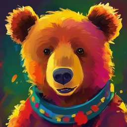 Colorful Bear