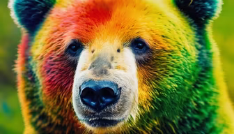 Rainbow Bear Rainbow Bear