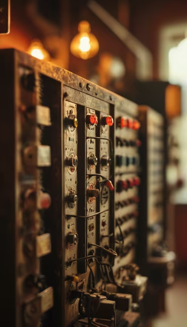Vintage Control Panel