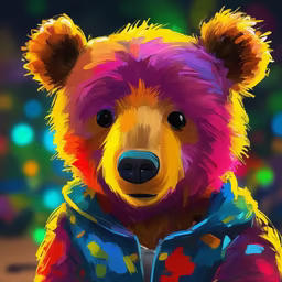Colorful Bear Colorful Bear
