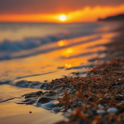 Beach at Sunset Beach at Sunset